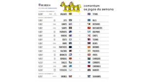 Read more about the article Os palpites das Onças: semana 14 da NFL