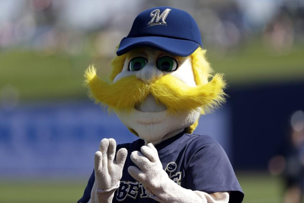 O tedesco Bernie Brewer e seu bigode loiro!