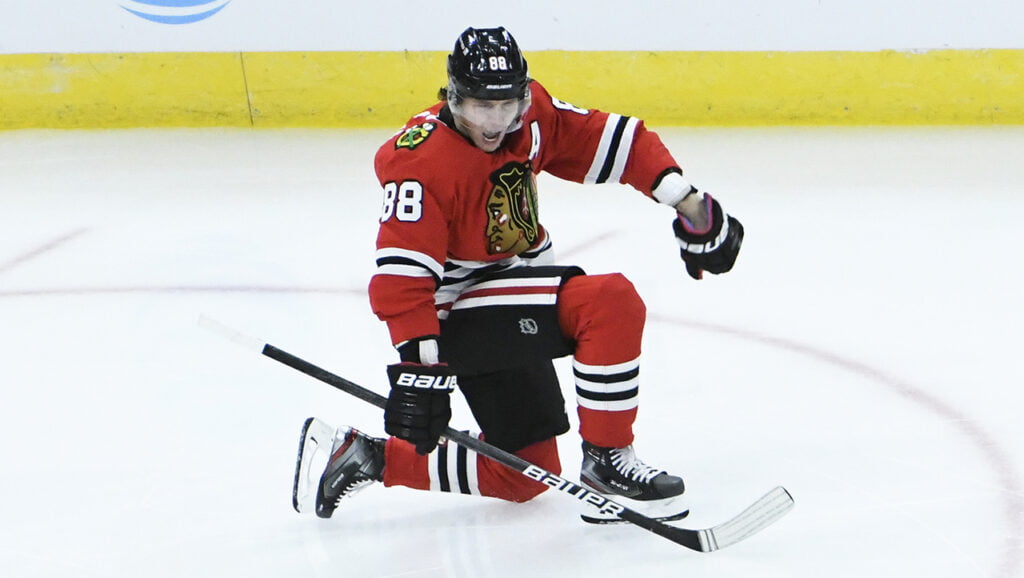 No engordando a quarentena de hoje temos o Chicago Blackhawks de Patrick Kane, que está jogando o fino nessa temporada.